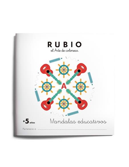 CUADERNO RUBIO EL ARTE DE COLOREAR - MANDALAS EDUCATIVOS