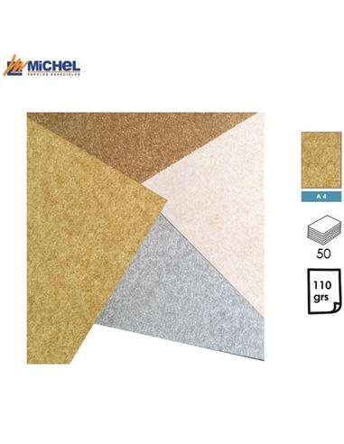 PAPEL MICHEL PIEL ELEFANTE A4 110GR 50H PERGAMINO