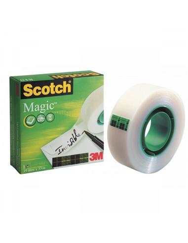 CINTA ADHESIVA 3M SCOTCH MAGIC 33m x 19mm