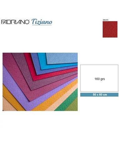 CARTULINA FABRIANO 50x60 cm 160g TIZIANO VESUVIO